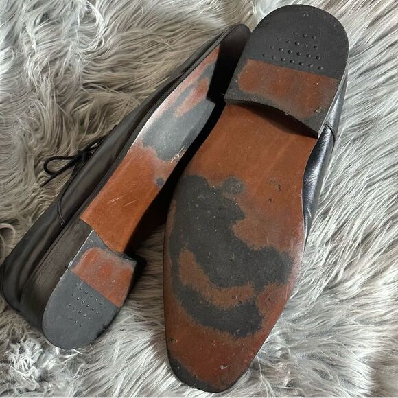 Florsheim Men's Brown Leather Oxfords - Picture 2 of 7